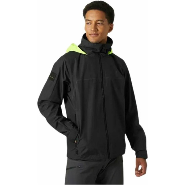 2023 Helly Hansen Mens HP Foil Match Sailing Jacket 2.0 34377 - Ebony